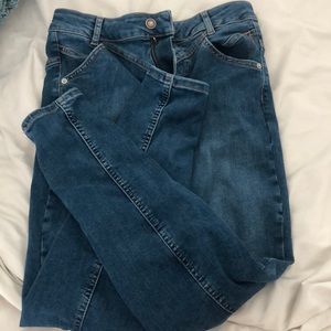 Free people high waisted jeans
